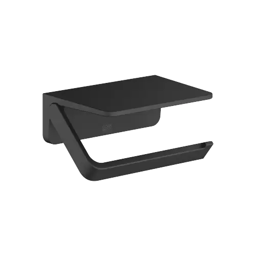 Portarotolo con ripiano - Nero opaco - 83 515 976-33