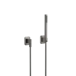 LISSÉ Hand shower set with individual rosettes - Brushed Dark Platinum - 27 802 845-99 0050