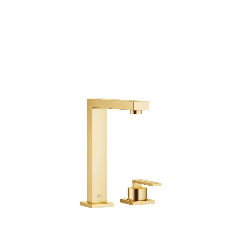 LOT BAR TAP Two-hole mixer with individual rosettes - Brushed Durabrass (23kt Gold) - 32 805 680-28
