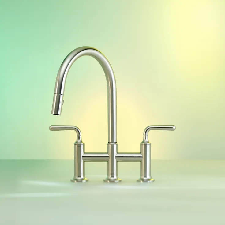 Dornbracht vaia design series kitchen kitchen faucet brushed platinum