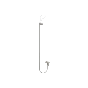 Concealed single-lever mixer with integrated shower connection with hand shower set without hand shower - Brushed Platinum - 36 002 970-06