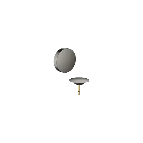 Sistema piletta con troppo pieno - Dark Platinum spazzolato - 36 243 970-99