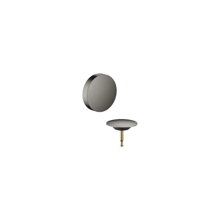 Garniture d’écoulement et de trop-plein. - Dark Platinum brossé - 36 243 970-99