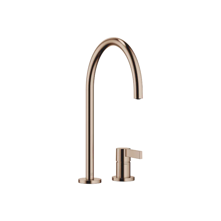 TARA ULTRA Miscelatore monocomando a due fori con rosette separate - Bronzo spazzolato - 32 815 875-42