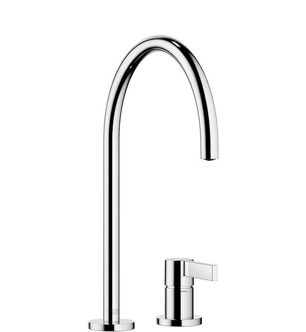 TARA ULTRA Two-hole mixer with individual rosettes - Brushed Dark Bronze (PVD) - 32 815 875-43 0010