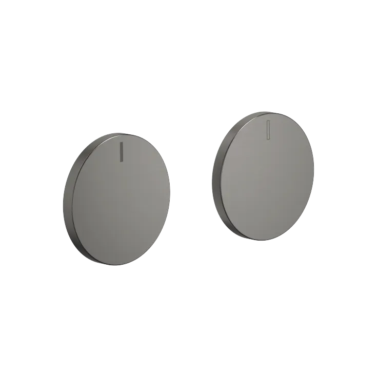 CYO Set Griffeinsatz warm & kalt - Dark Platinum gebürstet - 11 283 811-99