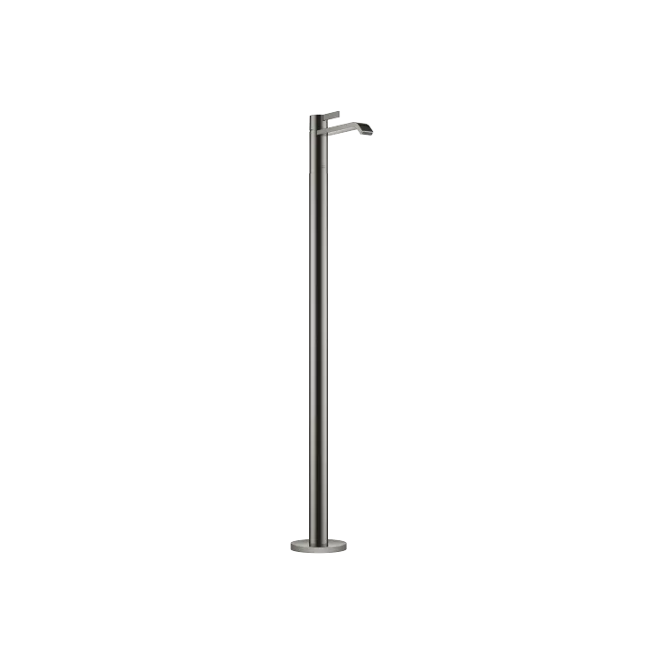 IMO Miscelatore monoforo lavabo con tubo verticale senza piletta - Dark Chrome - 22 585 671-19