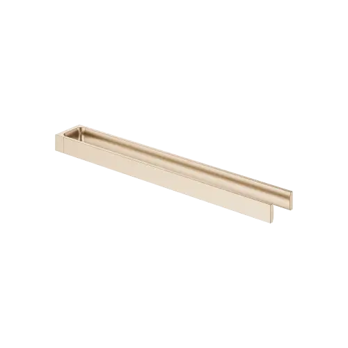 Towel bar in two parts non-swivel - Brushed Light Gold (PVD) - 83 210 976-27