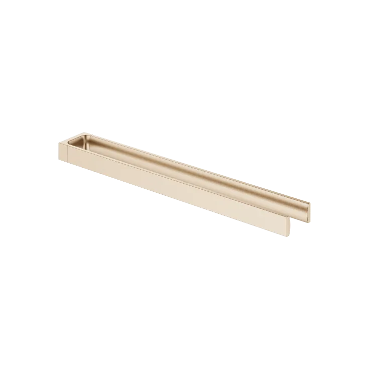Towel bar in two parts non-swivel - Brushed Light Gold (PVD) - 83 210 976-27