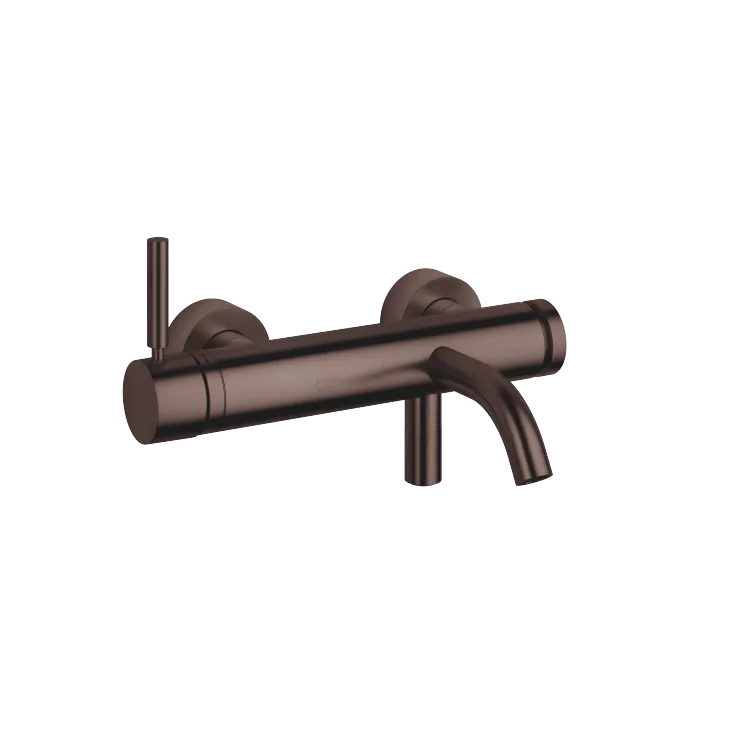 META Single-lever tub mixer for wall-mounted installation without hand shower set - Brushed Dark Bronze (PVD) - 33 200 660-43