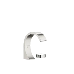 CYO Two-hole basin mixer without pop-up waste - Brushed Platinum - 29 217 811-06