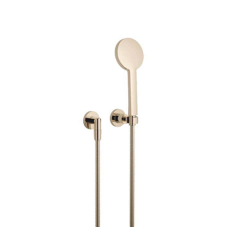 TARA Hand shower set with individual rosettes FlowReduce - Champagne (22kt Gold) - 27 803 892-47 0010