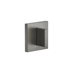 Electronic control elements for towel warmer - Brushed Dark Platinum - 36 390 980-99