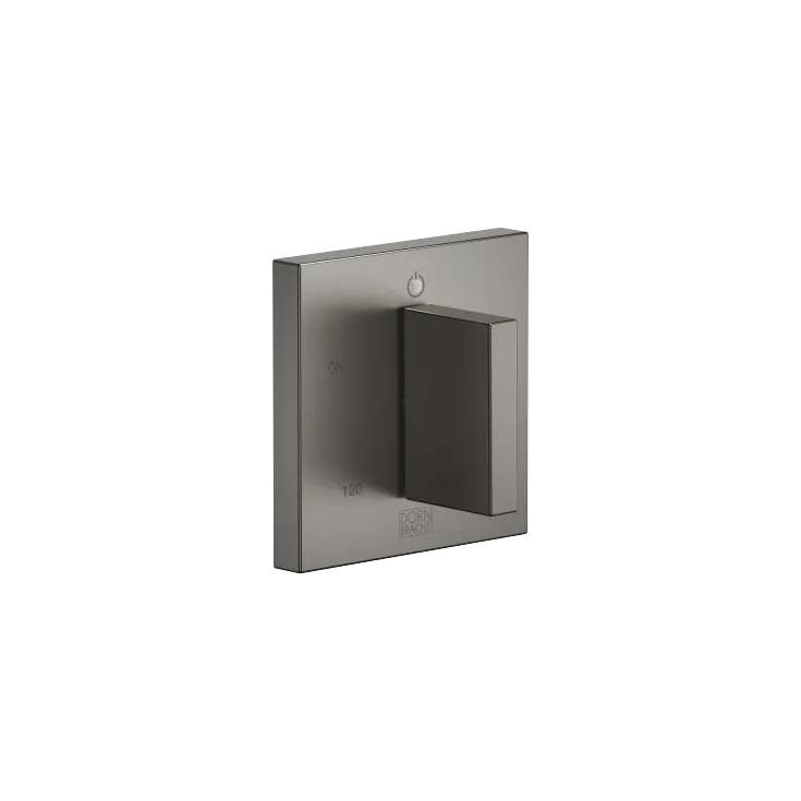 Electronic control elements for towel warmer - Brushed Dark Platinum - 36 390 980-99
