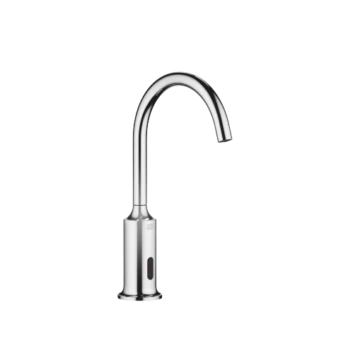 VAIA Chrome Washstand faucets: Washstand fitting with electronic opening and closing function without pop-up waste
