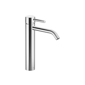 META Single-lever basin mixer with raised base without pop-up waste - Chrome - 33 539 660-00
