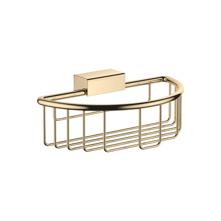 Shower basket for wall mounting - Durabrass (23kt Gold) - 83 290 970-09