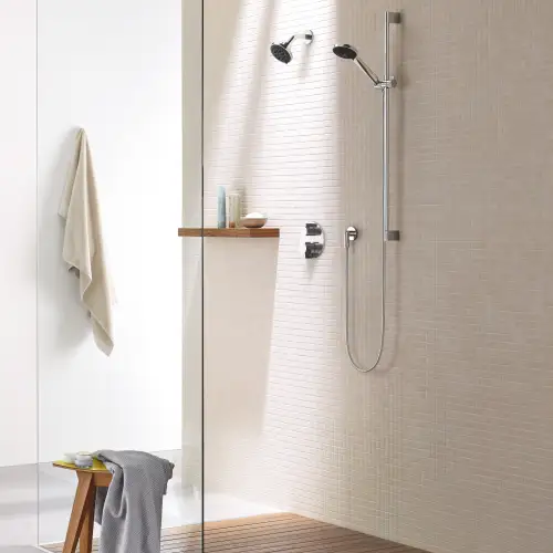 Premium design modern shower minimalistic