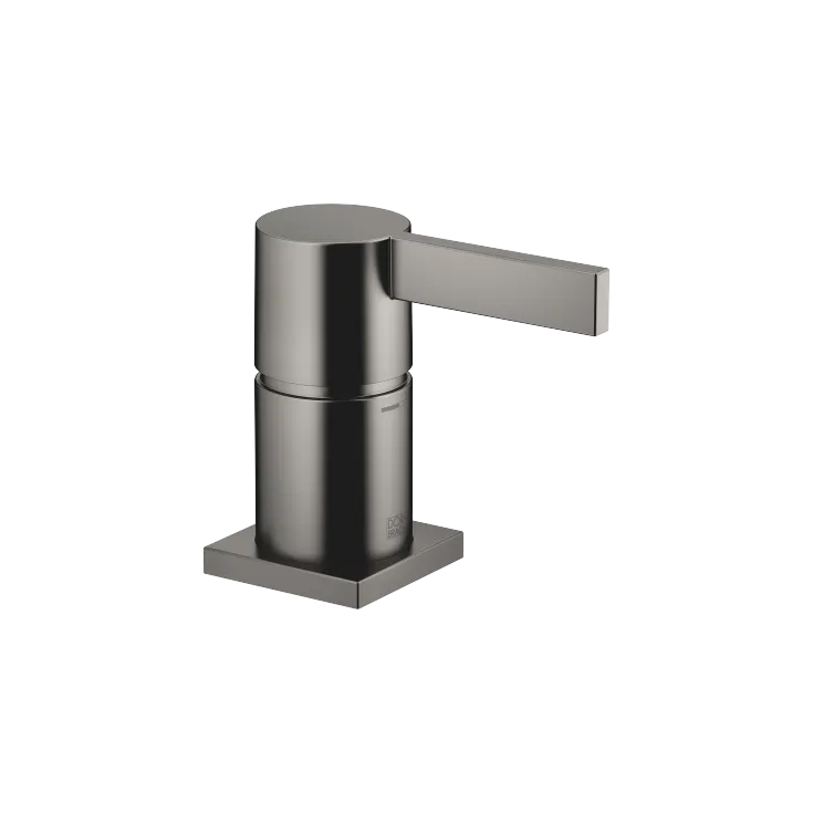 Single-lever bath mixer for bath rim or tile edge installation - Brushed Dark Platinum - 29 300 670-99