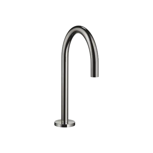 Deck-mounted basin spout without pop-up waste - Dark Chrome - 13 716 882-19