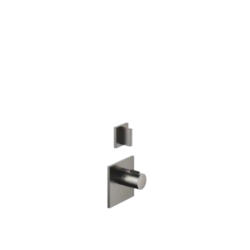 MEM xTOOL Module thermostatique avec 1 robinet - Dark Platinum brossé - Set contenant 2 articles