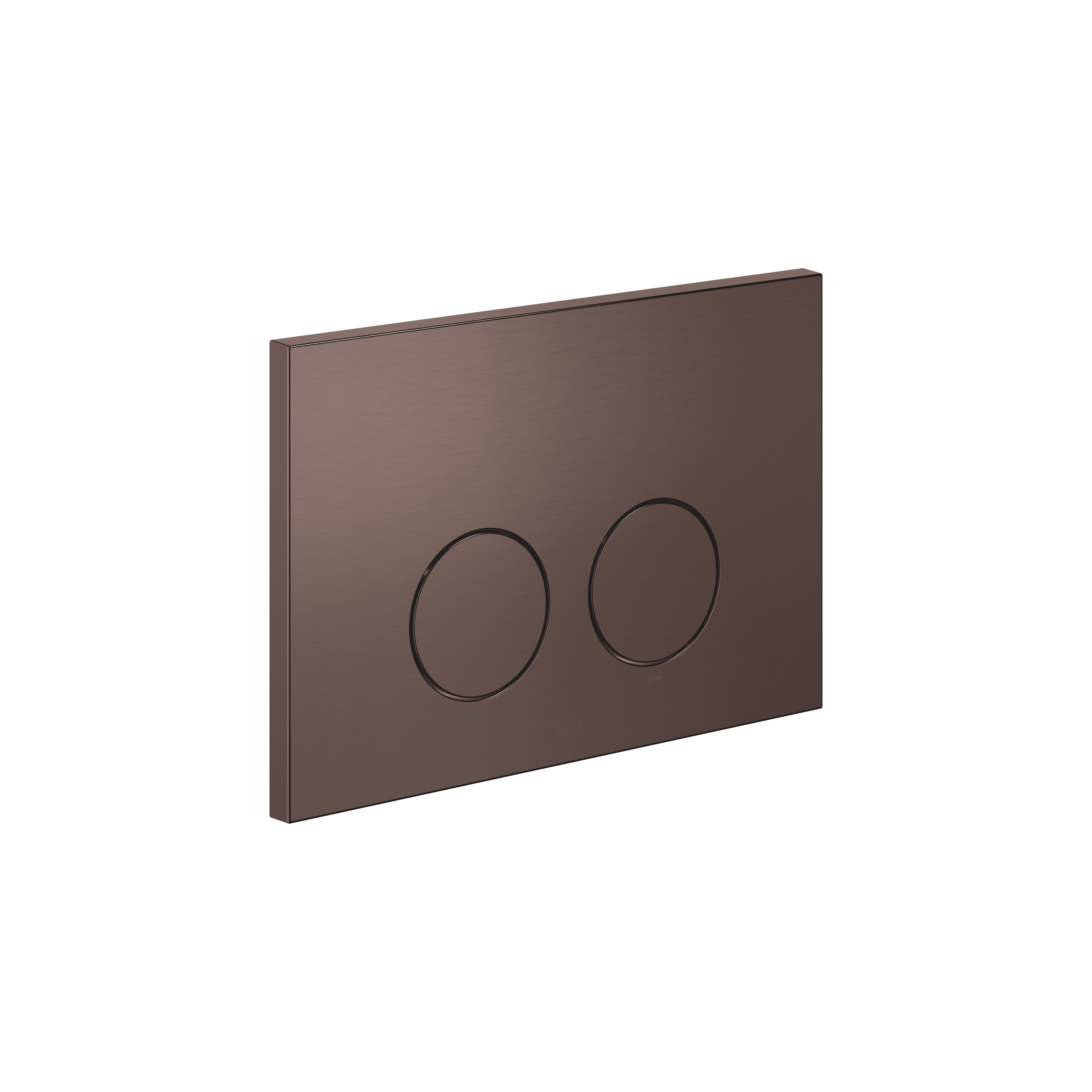 SERIES SPECIFIC Brushed Dark Bronze (PVD) : Flush plate for concealed ...