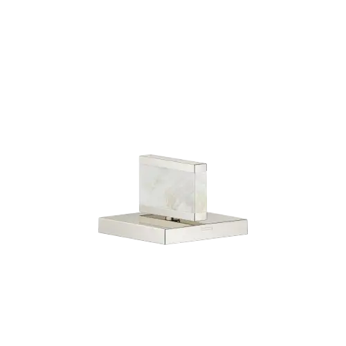 Handle Nature Squared Pearl Shell Callisto White - Platinum - XV-01 4760