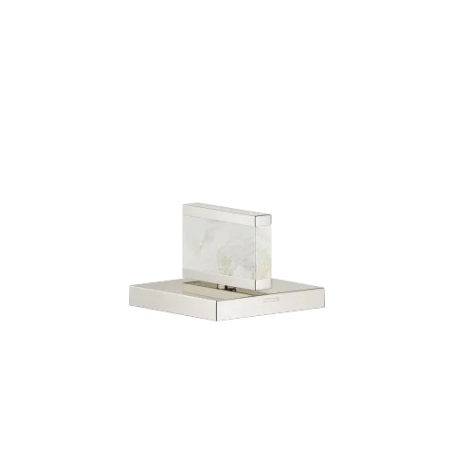 Manopola Nature Squared Pearl Shell Callisto White - Platinato - XV-01 4760