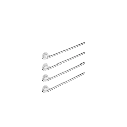 Towel warmer , 4-fold , projection right , without control element - Chrome - 83 314 979-00