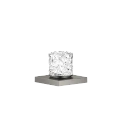 Manilla Glass Design ICE small - Dark Platinum cepillado - XV-01 4978