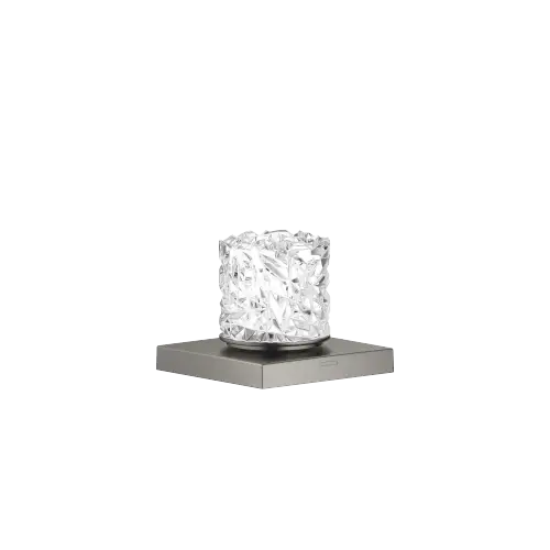 Handle Glass Design ICE small - Brushed Dark Platinum - XV-01 4978