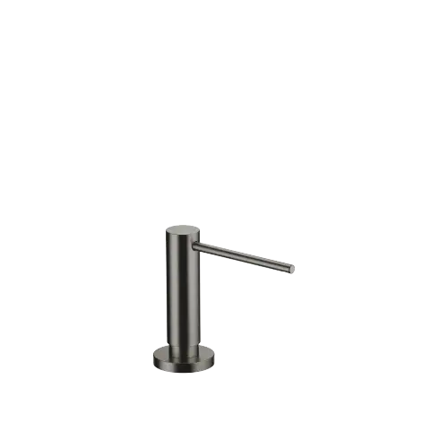 Spender mit Rosette - Dark Platinum gebürstet - 82 444 970-99