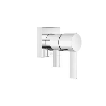 Mitigeur monocommande encastré sur plaque de recouvrement avec raccord de douche intégré - Chrome - 36 045 970-00