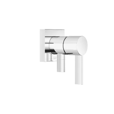 Concealed single-lever mixer with cover plate with integrated shower connection - Chrome - 36 045 970-00