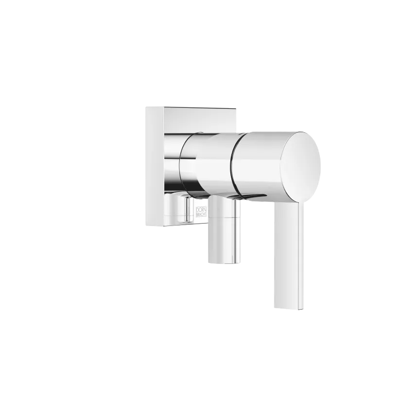 Concealed single-lever mixer with cover plate with integrated shower connection - Chrome - 36 045 970-00