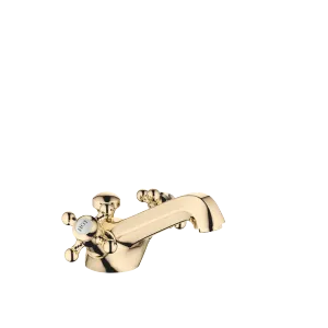MADISON Mélangeur de lavabo monotrou avec garniture d'écoulement - Laiton (Or 23cts) - 22 500 360-09