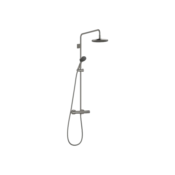 Shower pipe with shower thermostat with hand shower set FlowReduce - Set containing 2 articles
