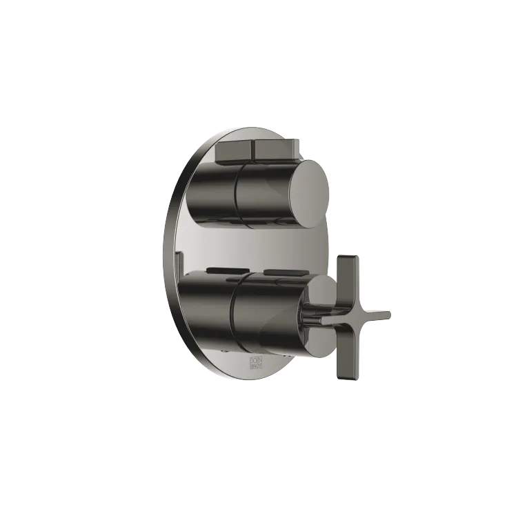 VAIA Concealed thermostat with one-way diverter - Dark Chrome - 36 425 809-19 0010