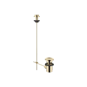Basin Waste with knob for deck mounting 1 1/4" - Durabrass (23kt Gold) - 10 200 970-09 0010