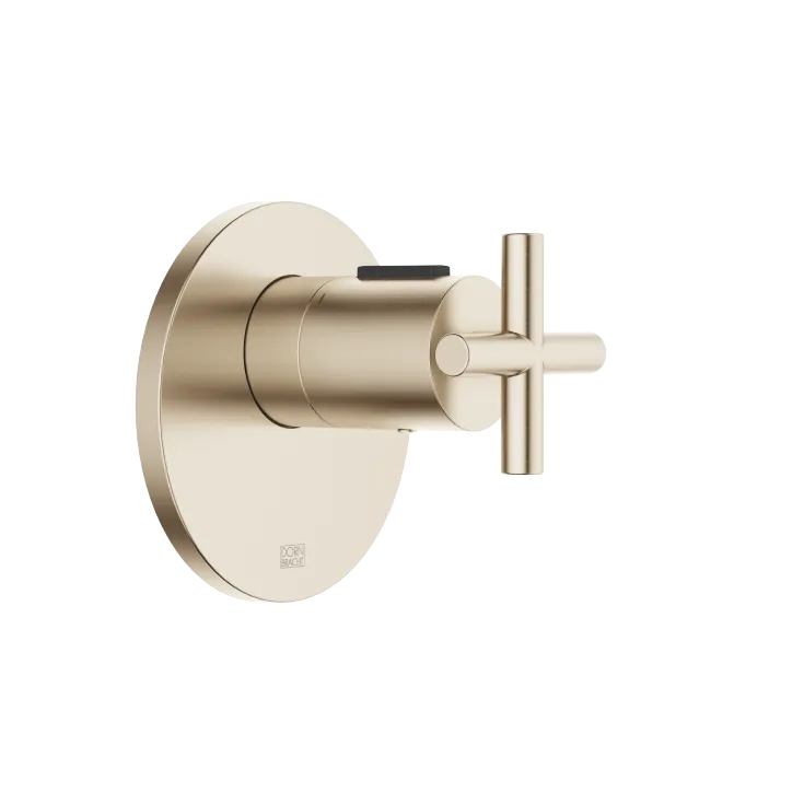 TARA Brushed Champagne 22kt Gold XTOOL Concealed Thermostat Without