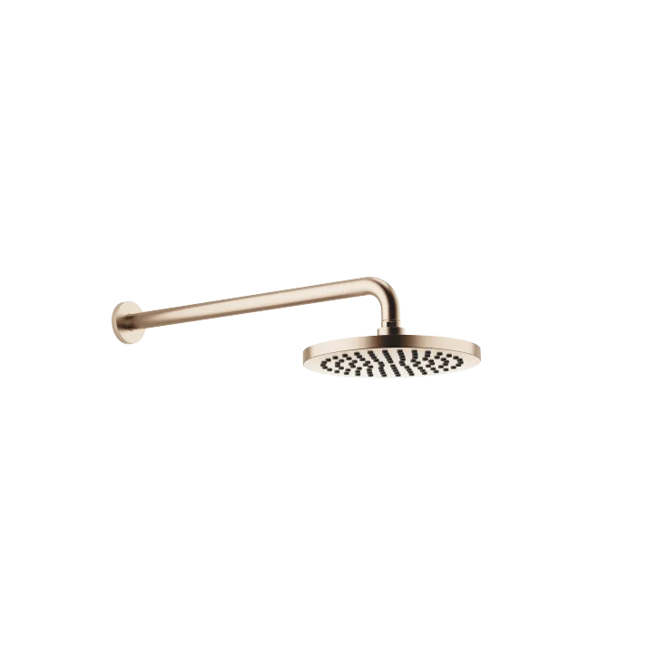 Rain shower with wall fixing 220 mm - Brushed Champagne (22kt Gold) - 28 649 970-46 0010