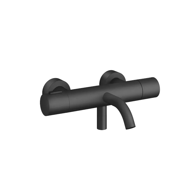 META Mitigeur thermostatique de bain pour montage mural sans garniture - Noir mat - 34 201 979-33
