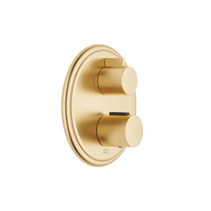 MADISON Termostato incasso con regolazione di portata dell'acqua a due vie  - Ottone spazzolato (Oro 23k) - 36 426 977-28