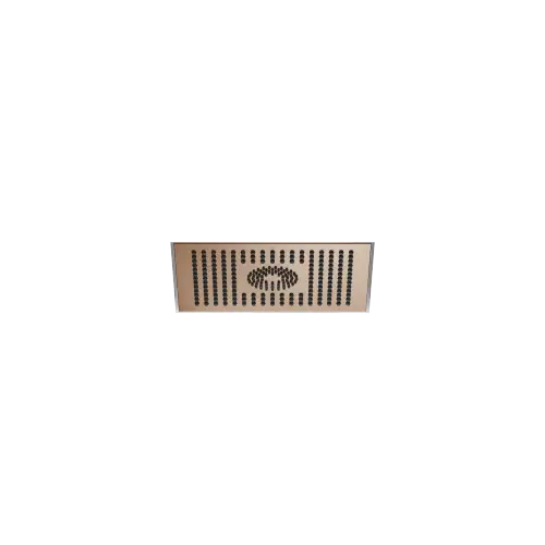 Rainshower for recessed ceiling installation 300 x 240 mm - Brushed Bronze (PVD) - 28 043 980-42