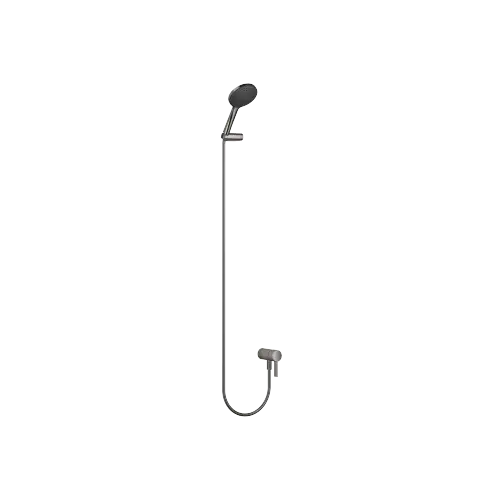 Concealed single-lever mixer with integrated shower connection with hand shower set - Dark Chrome - Set containing 2 articles