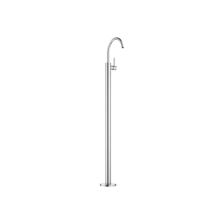META Single-lever basin mixer with stand pipe without pop-up waste - Brushed Chrome - 22 584 661-93