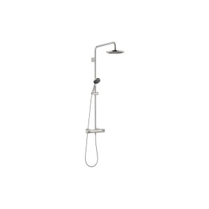 Showerpipe with shower thermostat - Platinum - Set containing 1 articles