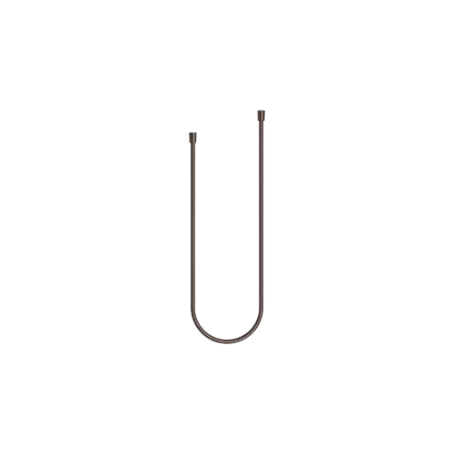 Flexible métallique de douche 1/2" x 1/2" x 1250 mm - Dark Bronze brossé (PVD) - 28 104 970-43
