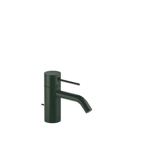 META META SLIM Single-lever basin mixer with pop-up waste - Dark Green - 33 501 662-31