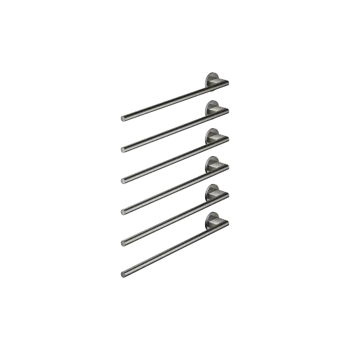 Towel warmer , 6-fold , projection left , without control element - Dark Chrome - 83 306 979-19